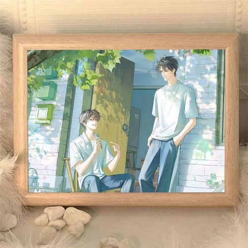 新款某某盛望江添校园文小说周边相框桌面摆台房间摆件送朋友闺蜜