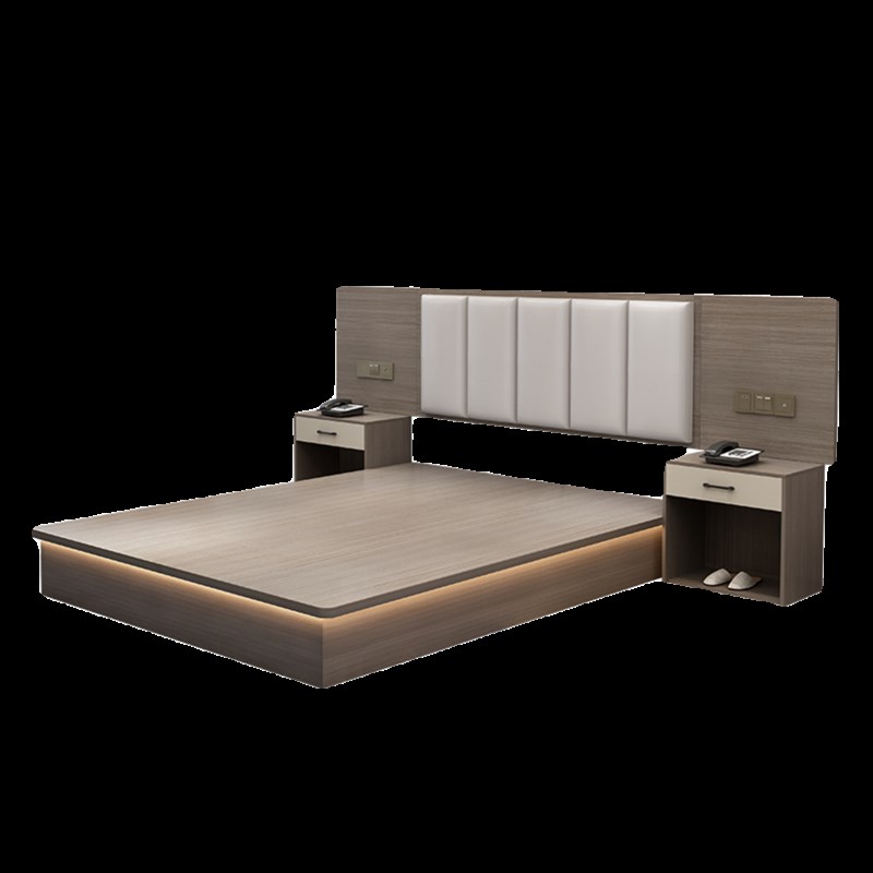 酒店家俱标间全套五星级民宿旅馆客房大床公寓宾馆床定制专用双床