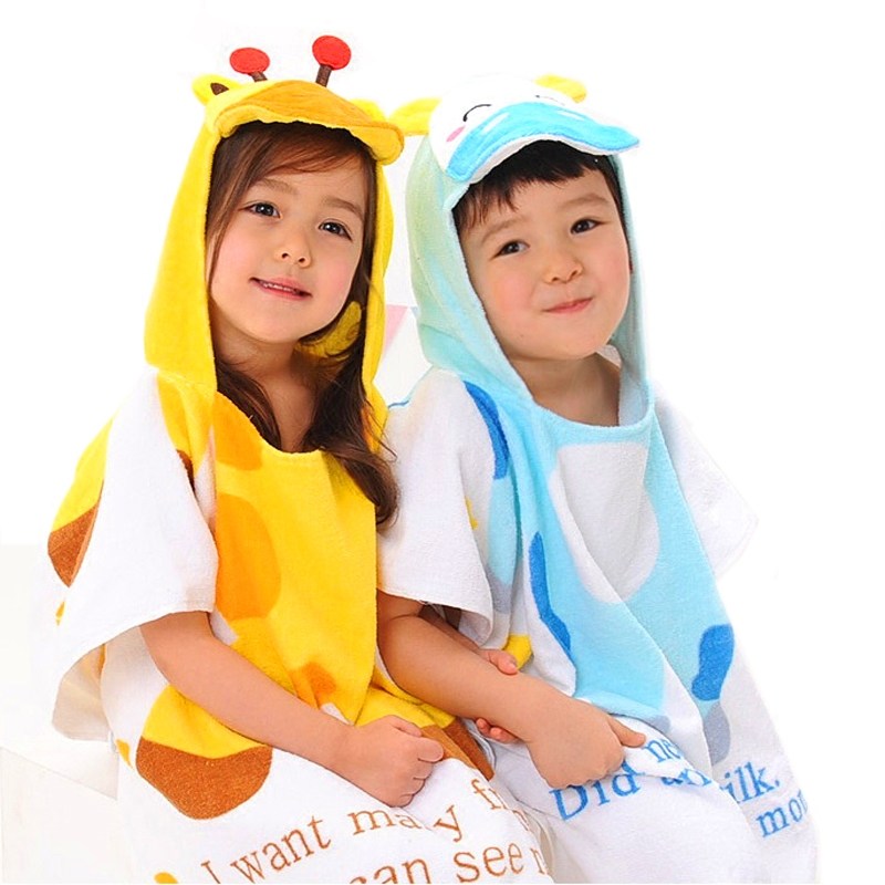韩国可爱造型卡通纯棉浴袍儿童毛巾斗篷浴巾带帽宝宝沙滩巾浴衣,运动/瑜伽/健身/球迷用品,浴巾/吸水巾,淘宝优惠券,粉丝福利购,淘宝优惠卷