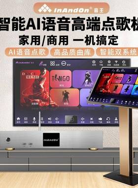 InAndOn音王点歌机KV-806家庭KTV卡拉OK专业商用支架分体机套装