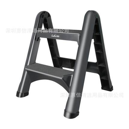 折叠二步梯超宝B-099C脚踏梯防滑便捷式加厚梯子家庭保洁用人字梯