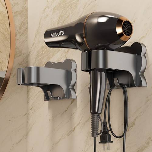 吹风机置物架免打孔电吹风挂架