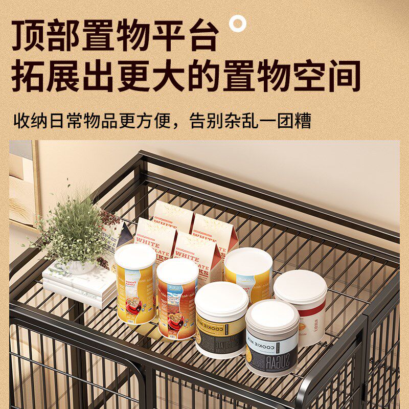 猫笼子家用室内超大自由空间带厕所一体猫砂盆猫别墅折叠猫咪屋舍