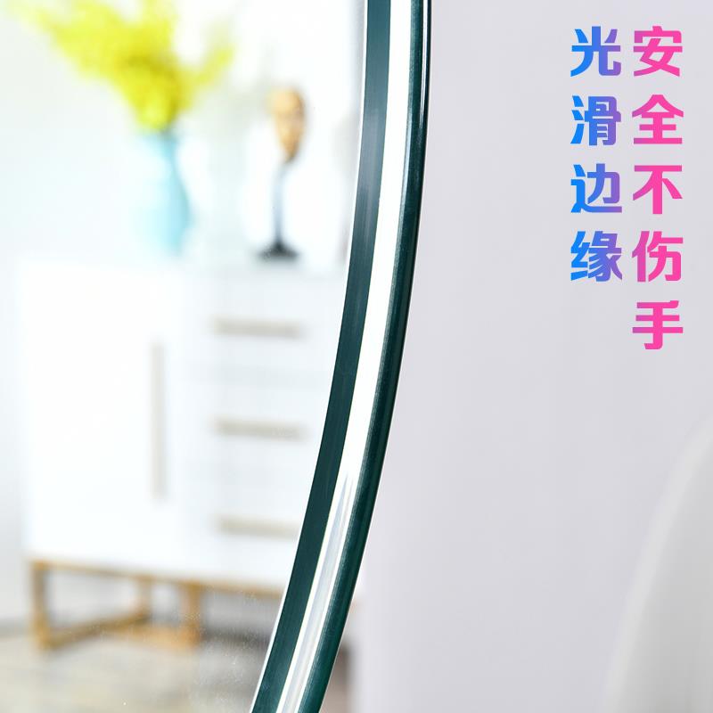 玻璃转盘圆桌钢化家用火锅饭店酒店实木圆形旋转台面餐桌转盘底座