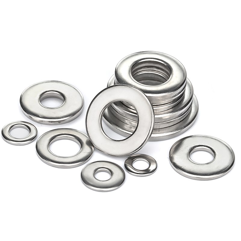 316不锈钢平垫圈 加大加厚平垫片 超薄金属华司垫片介子M2M3-M12