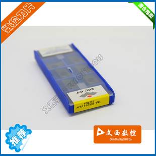 株洲钻石 数控铣刀片APKT160408-PM YBM253 不锈钢