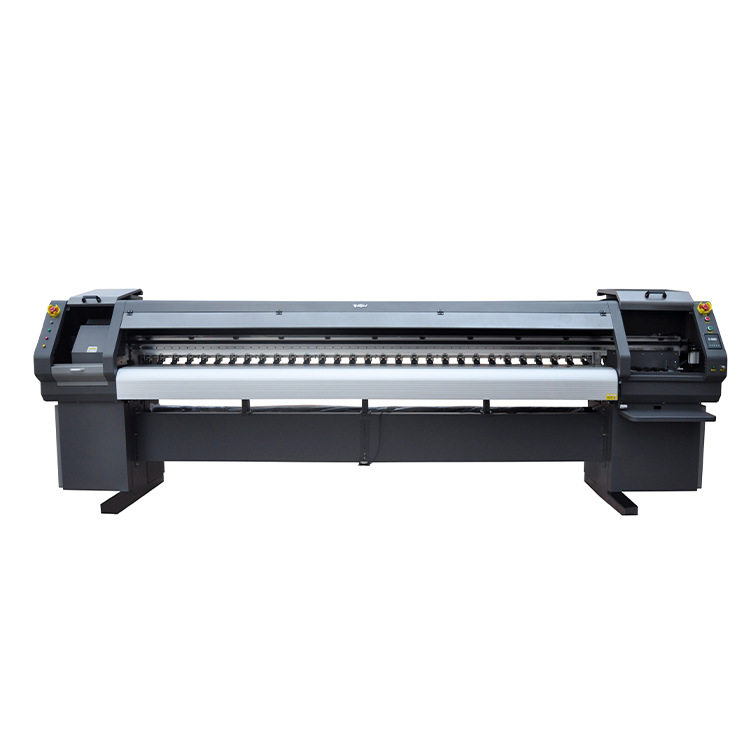 厂家直销 科尼卡四头高速喷绘机户外灯布广告布智能设备512I - 迪凯五金机械厂出品