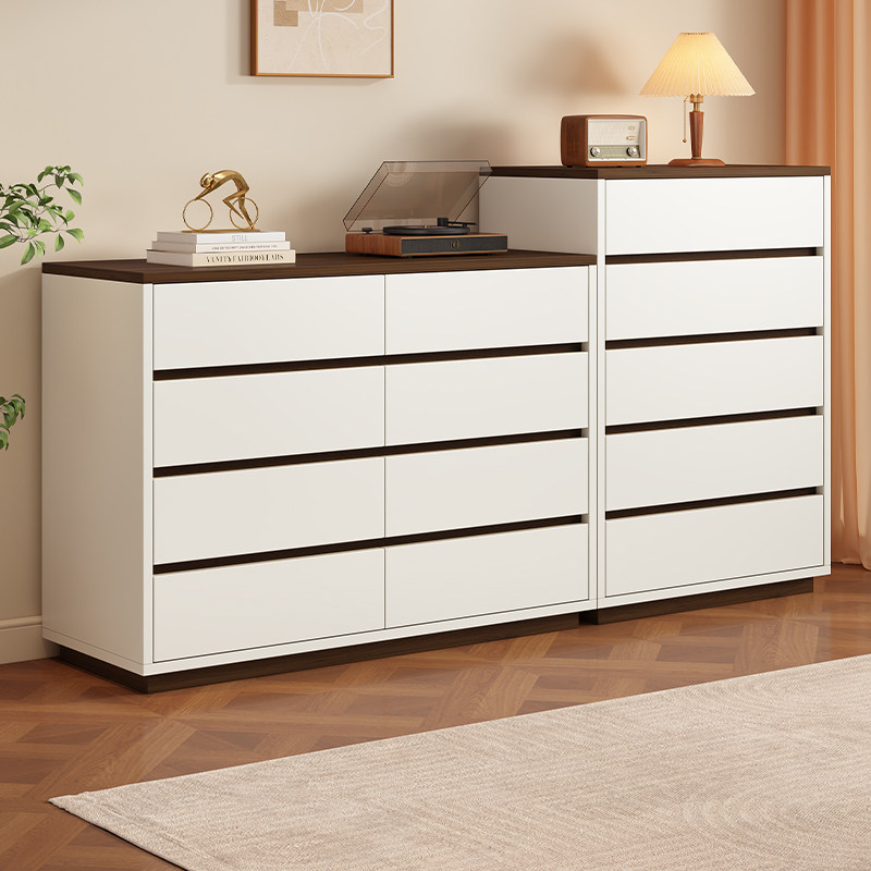 蜂窝铝斗柜现代简约五斗八斗柜客厅家用大容量储物柜卧室床尾收纳