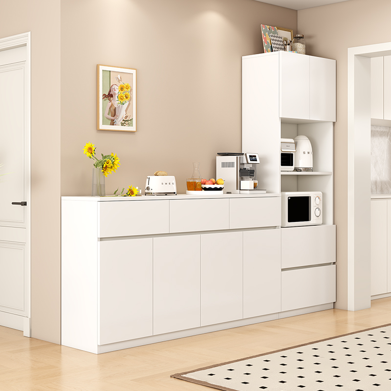 蜂窝铝餐边柜一体靠墙家用小户型