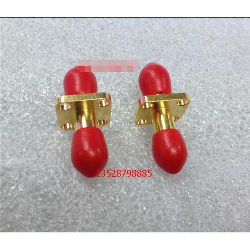 精诚SMA-KKF 射频转接头 带盘双阴头 法兰盘双通头 SMA母转母