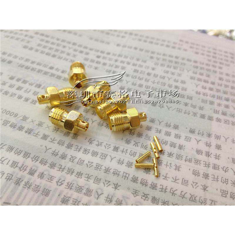 高频连接器SMA-KB2 匹配半柔半钢线50-1.5 50-2 RG402高频线 SMA