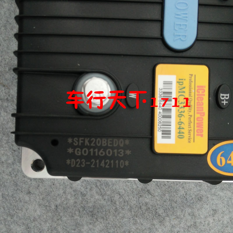 时风电动轿车汽车3336-6440英博尔交流控制器D1012后驱64V 原厂