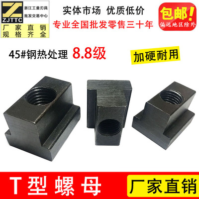 小型精密台钻铣床微型电钻变台钻Tt凸型块槽螺母螺帽锁紧块M81236