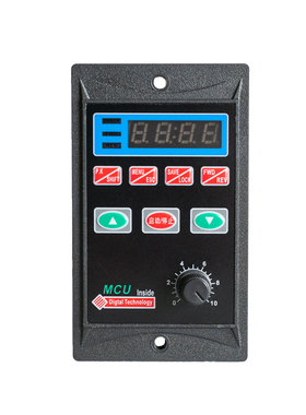 通用简易微型变频器单相进三相220V输出小型200W400W750W单进三出