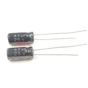 47UF 25V 体积 5×11 25V47UF 1件100个 电解电容