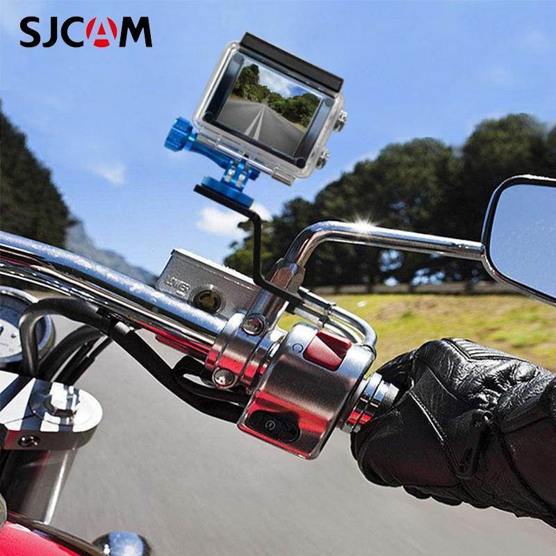 SJCAM C100SJCAM运动相机配件 脖挂摩托车相机支架项圈三脚架适用