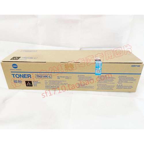 原装 柯尼卡美能达 TN-214K-L Bizhub C200 C210 黑色碳粉盒