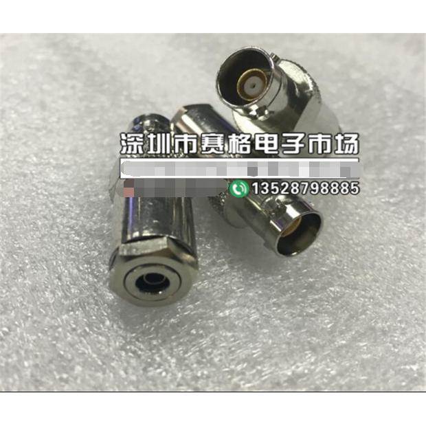 纯铜CJ70-47三同轴 1553B总线接头 3卡口BNC母头接线固定机箱插头