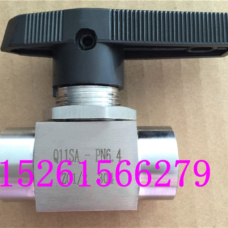 不锈钢304仿美标高压内螺纹迷你球阀Q11SA G1/4G3/8迷你面板球阀