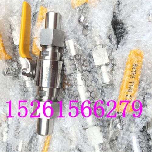Q21F-64P气源球阀DN10 15 20 25不锈钢高压焊接对焊球阀活套球阀