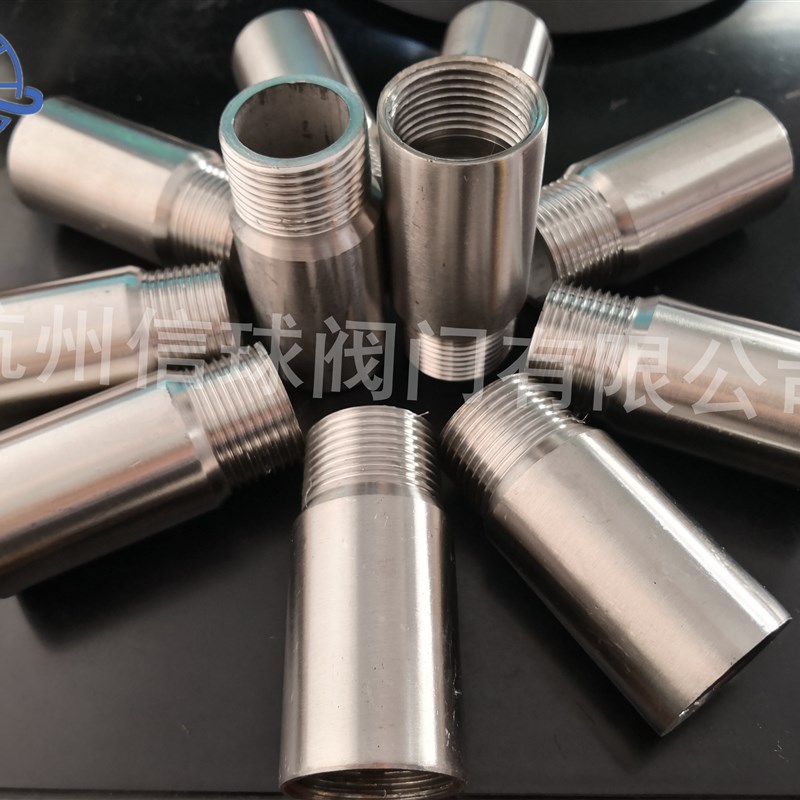 铜/304/316L/不锈钢/碳钢/内外丝短管加长管ZG/G/NPT/RC螺纹M/L定