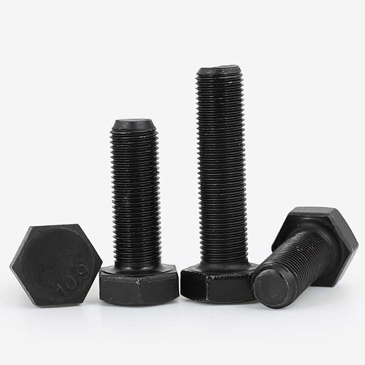 M8M10-22*1/1.25/2 10.9级细牙外六角幼牙螺丝细丝细扣外六方螺栓