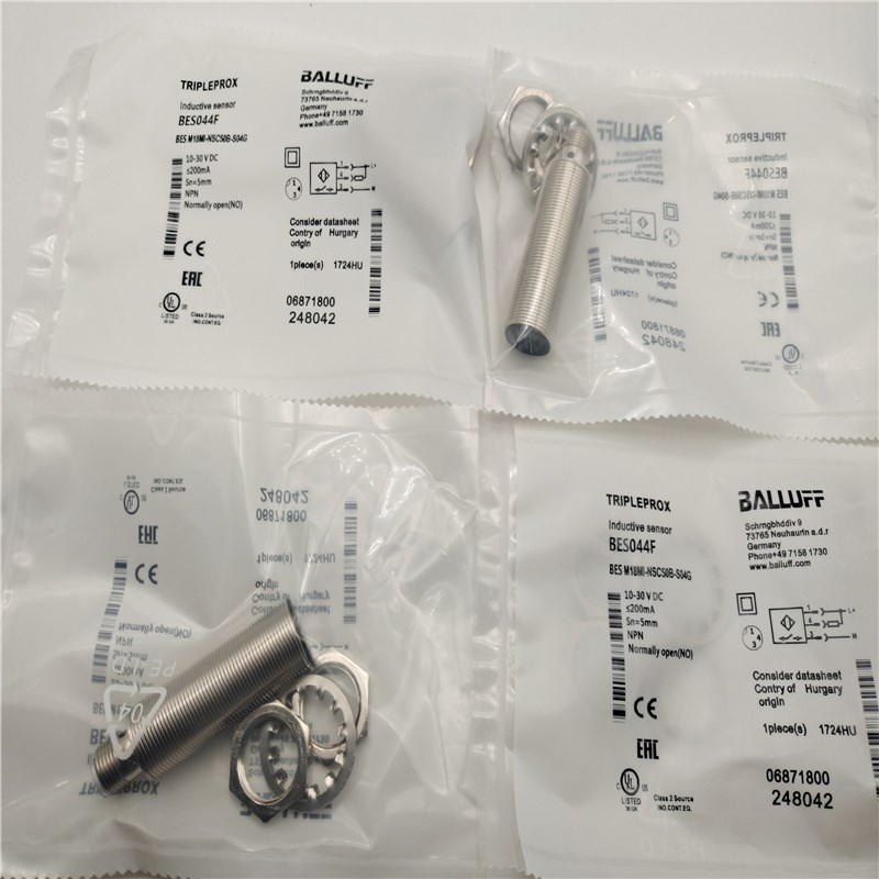 巴鲁夫接近开关BES M18MI-NSC50B-S04G插头式NPN型传感器全新现货