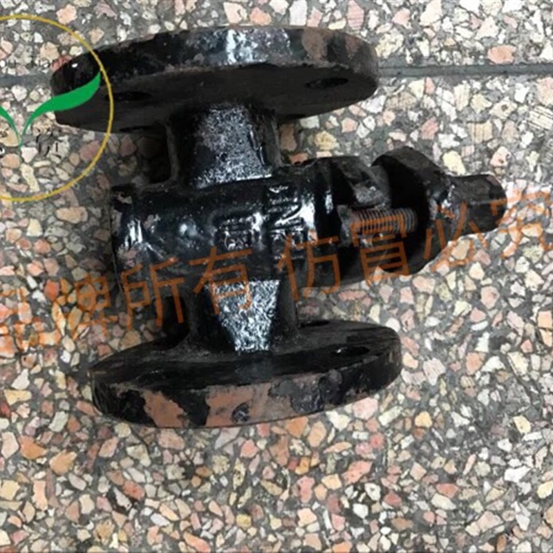 X43W-10 两通 法兰式旋塞阀