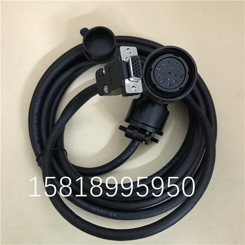 EVTA成都艾威图W1-HBT3驱动连接LVM-130伺服电机编码器信号电缆线