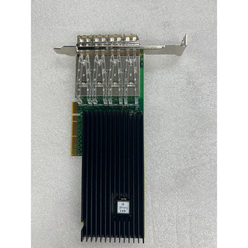二手拆机 intel X710-DA4BLK四口万兆网卡10