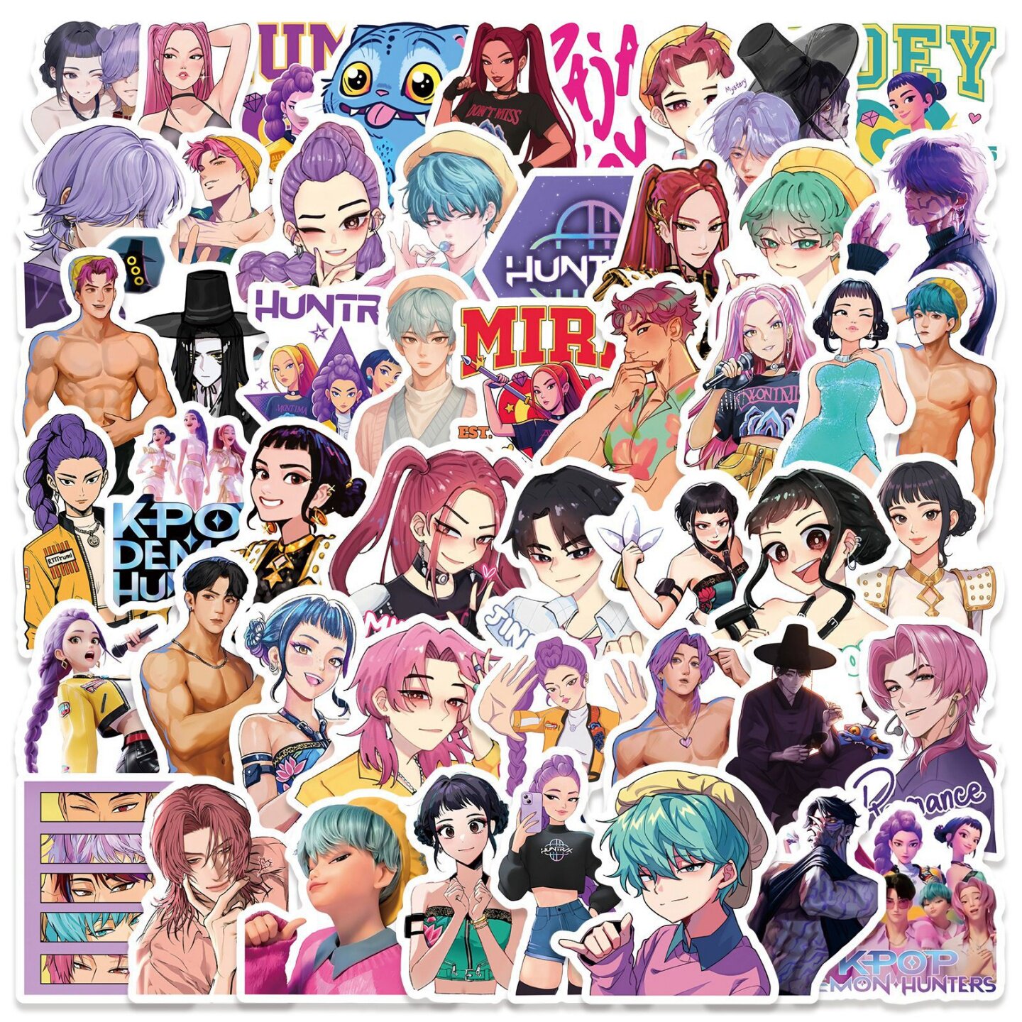 100张PopDemonHunter猎魔女团贴