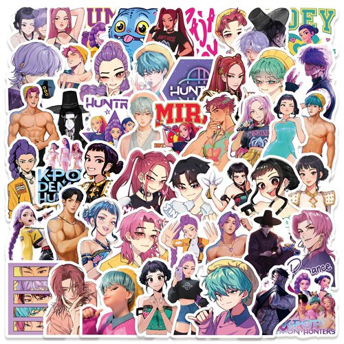 100张PopDemonHunter猎魔女团贴