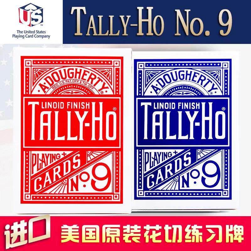 CKB纸牌 Tally Ho uspcc TH 美国进口 圆背扇背 花切收藏扑克
