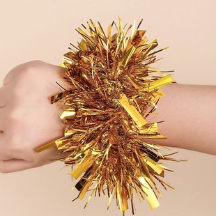 手势舞手部装饰儿童魔术表演道具小学生手腕花跳舞拉拉队加油道具