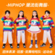 儿童啦啦队演出服小学生运动会开幕式 表演服幼儿园班服元 旦舞蹈服