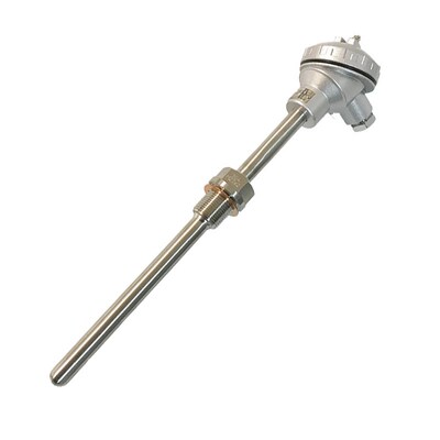 pt100热电阻WZPK-231温度传感器 12 L=400*250mm 0-200度 M27*2