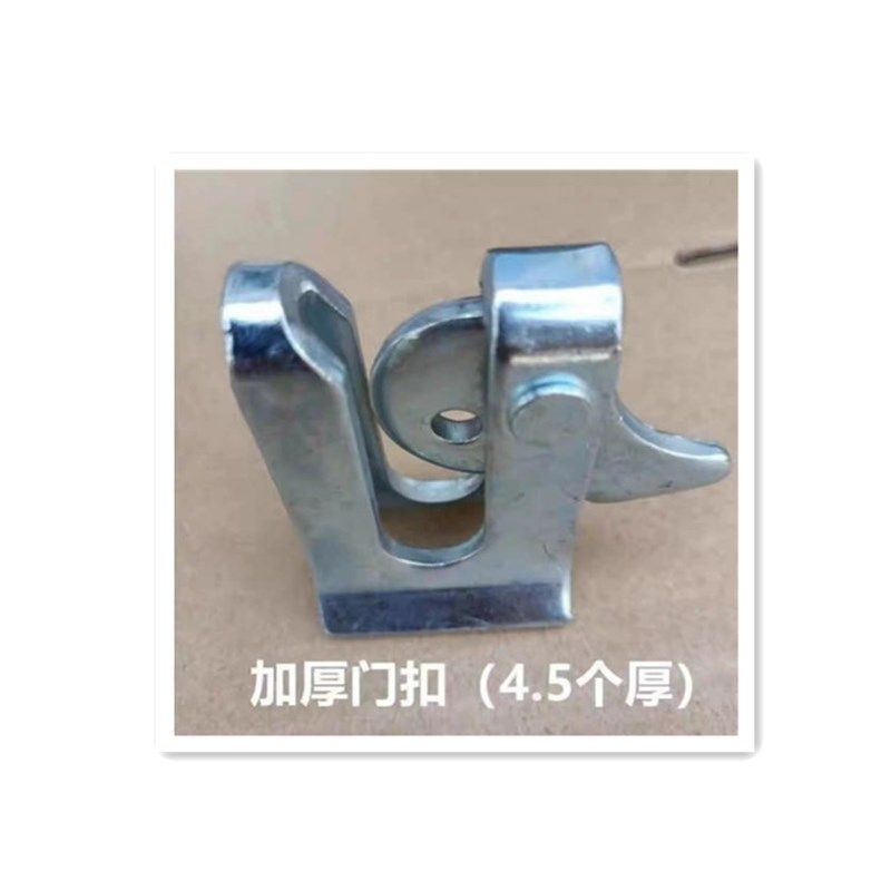 限位栏门扣挂扣猪栏碰锁养殖设备配件猪圈门自动锁母猪产床定位栏