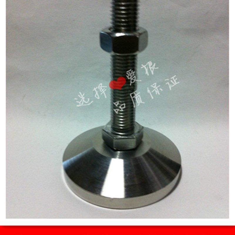 全304不锈钢蹄脚 重型机脚 调节脚 调整脚 地脚螺丝 D80 M20*150