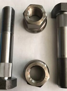 柳汽乘龙H7 霸龙507后轮钢板螺丝 M24x140 高强度12.9A级钢化螺栓