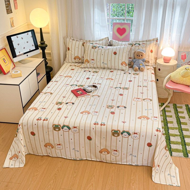 纯棉枕头套一对装家用100全棉枕套成人枕罩灰色枕芯内胆套学生男