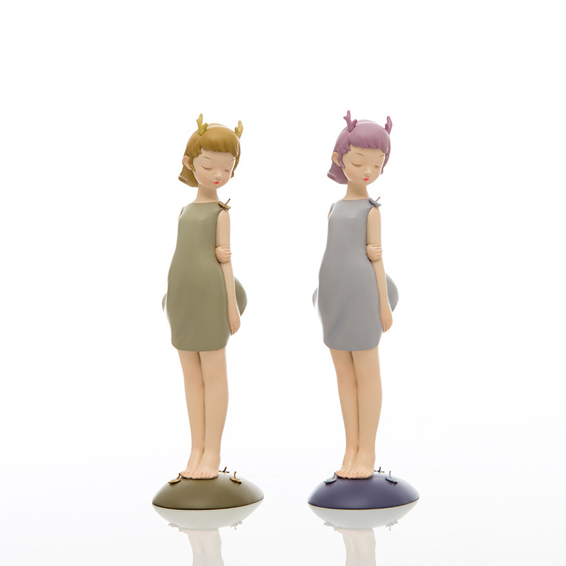 可米生活白夜童话 等风来mini 酒柜装饰品摆件创意礼品生日礼物