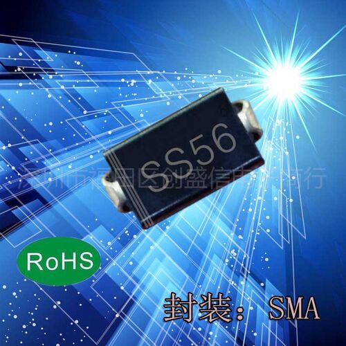 SS56  SMA DO-214AC 贴片肖特基二极管5AR 60V SR560