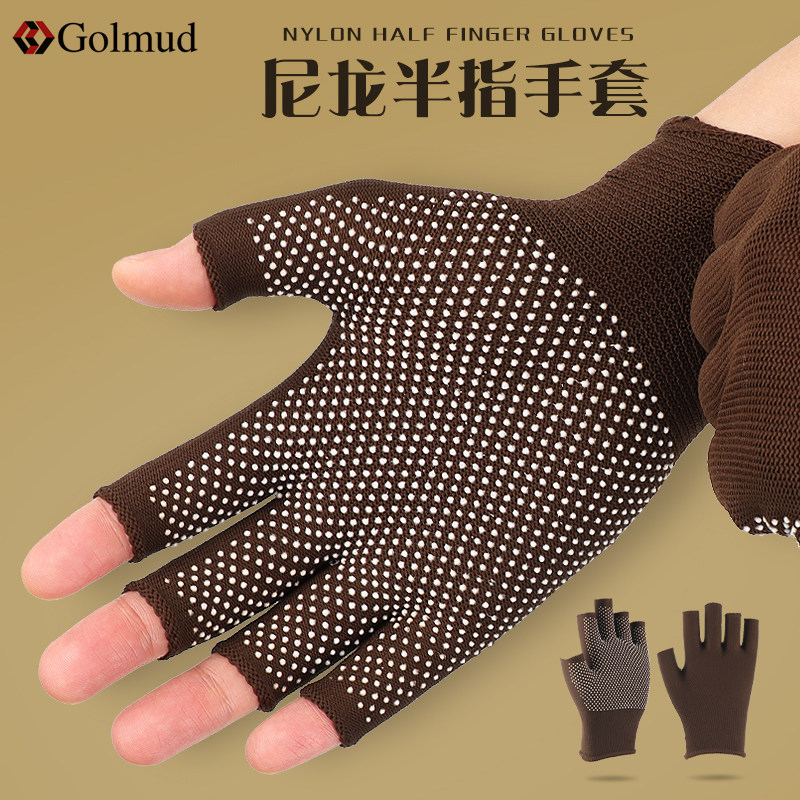 尼龙半指劳保手套GM577摩托车骑行男女开车战术工作防滑耐磨不烂,厨房电器,其他商用厨电,淘宝优惠券,粉丝福利购,淘宝优惠卷