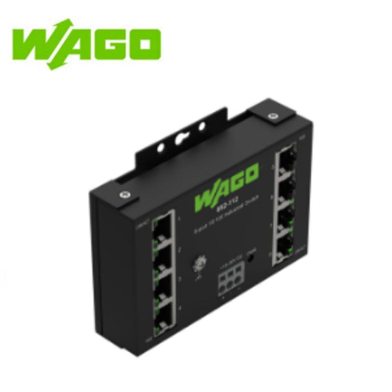 德国WAGO万可852-112的8口工业交换机