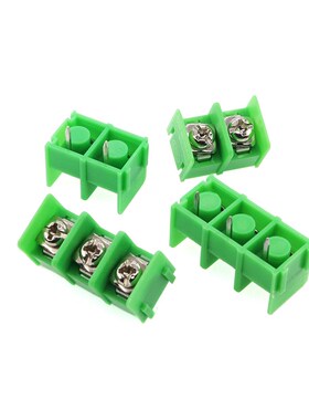 KF8500绿色接线端子2P/3P 间距8.5MM 300V/20A 可拼接PCB接线柱