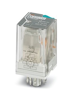 菲尼克斯单个继电器 -REL-IR2-BL/L-24DC/2X21 - 2906302现货