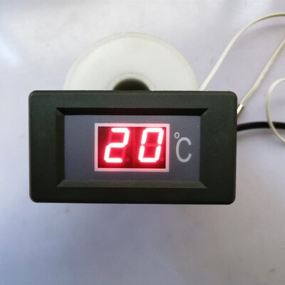 杭州峻岭JLWT-2B两位数显温度表交流220V供电送温度传感器