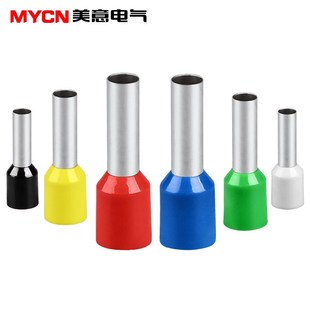 管型接线端子 管形冷压端子1000 E2518管型预绝缘端头TG JT型