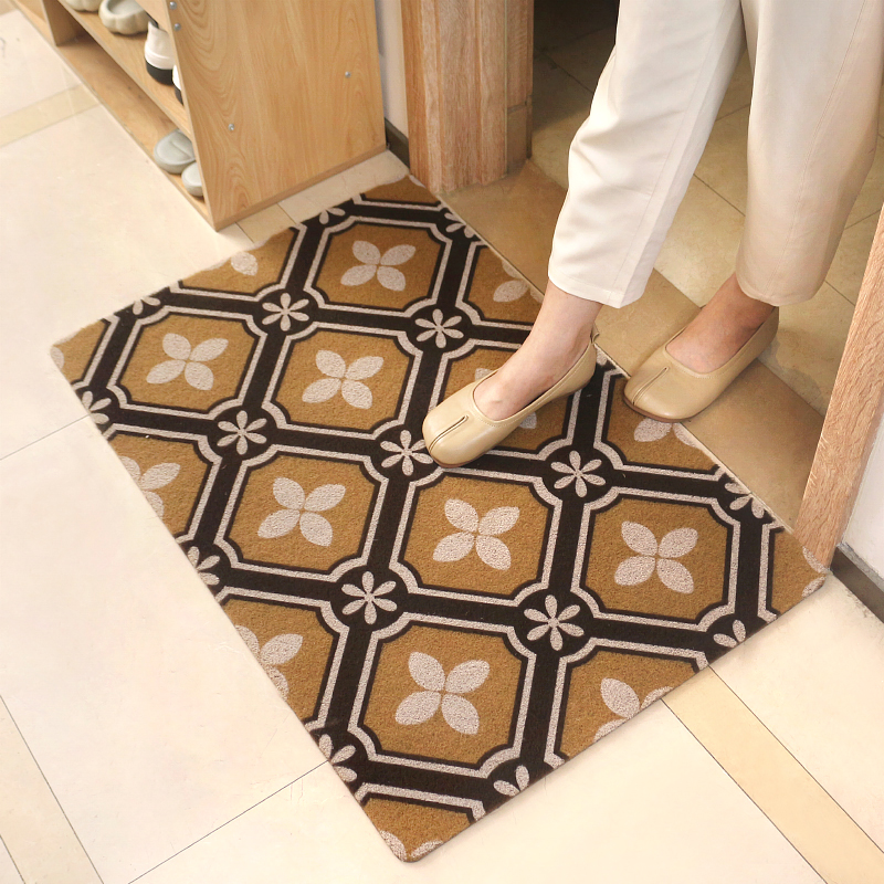 浴室吸水地垫防滑卫生间洗手间脚垫耐磨入户进门垫简约厕所垫子