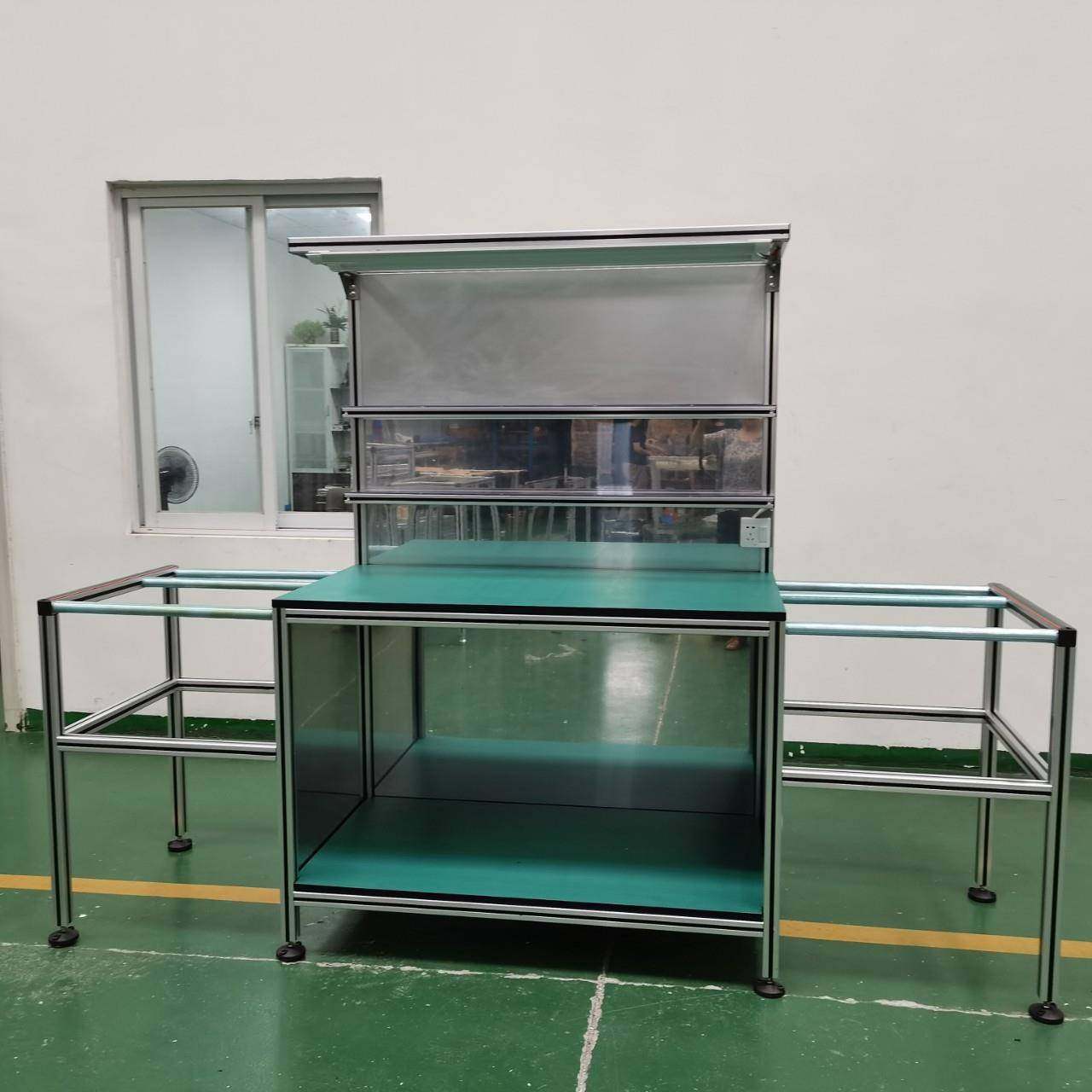 成都工业铝型材柜子制作 铝合金方管 防静电组装工作台 工作桌,金属材料及制品,其他铝制品,淘宝优惠券,粉丝福利购,淘宝优惠卷